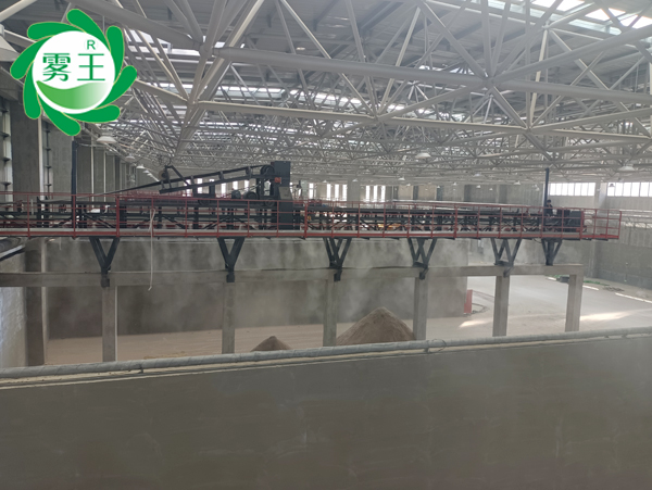 砂石骨料車間落料口、進(jìn)料口、皮帶機(jī)分料斗高壓噴霧降塵系統(tǒng) (1)